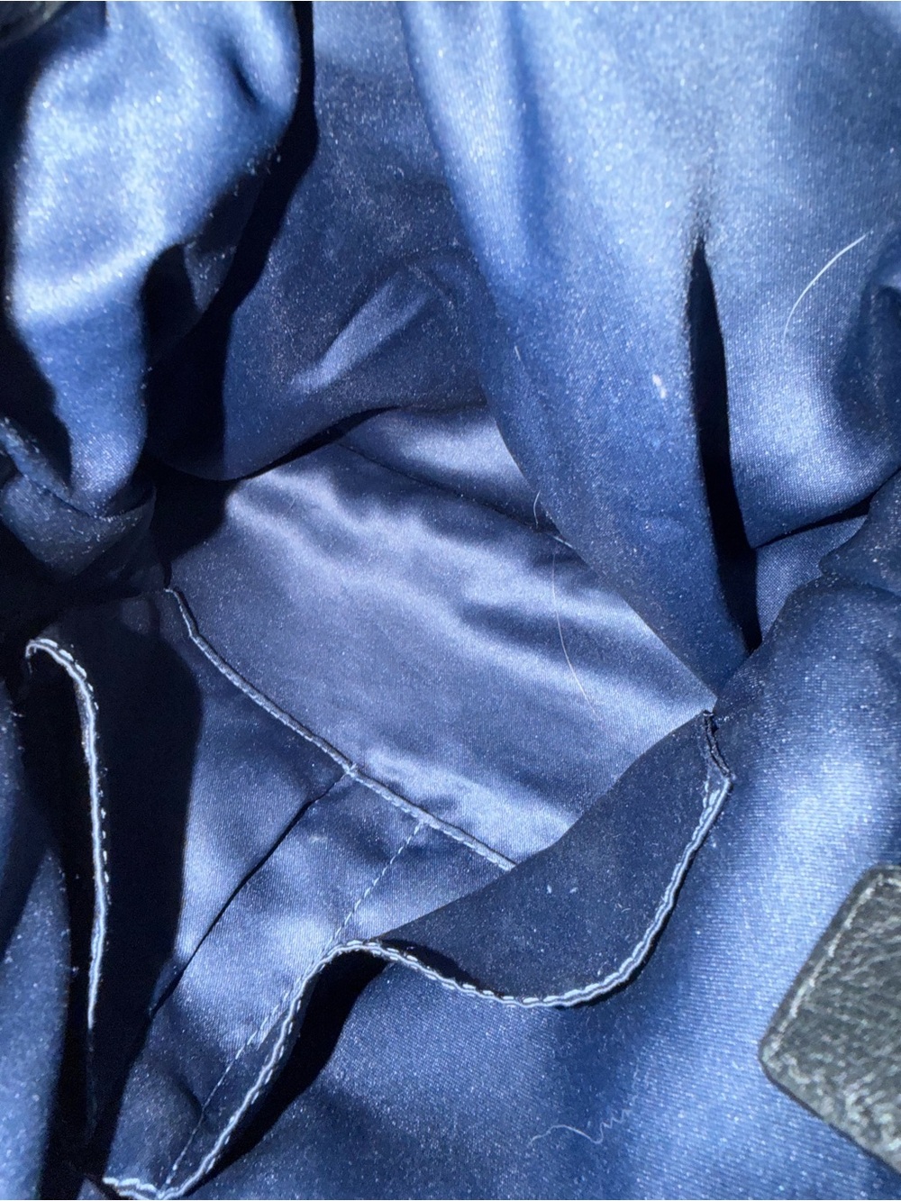 Coach Black Pebbled Leather Shoulder Bag - Picture 9 of 12